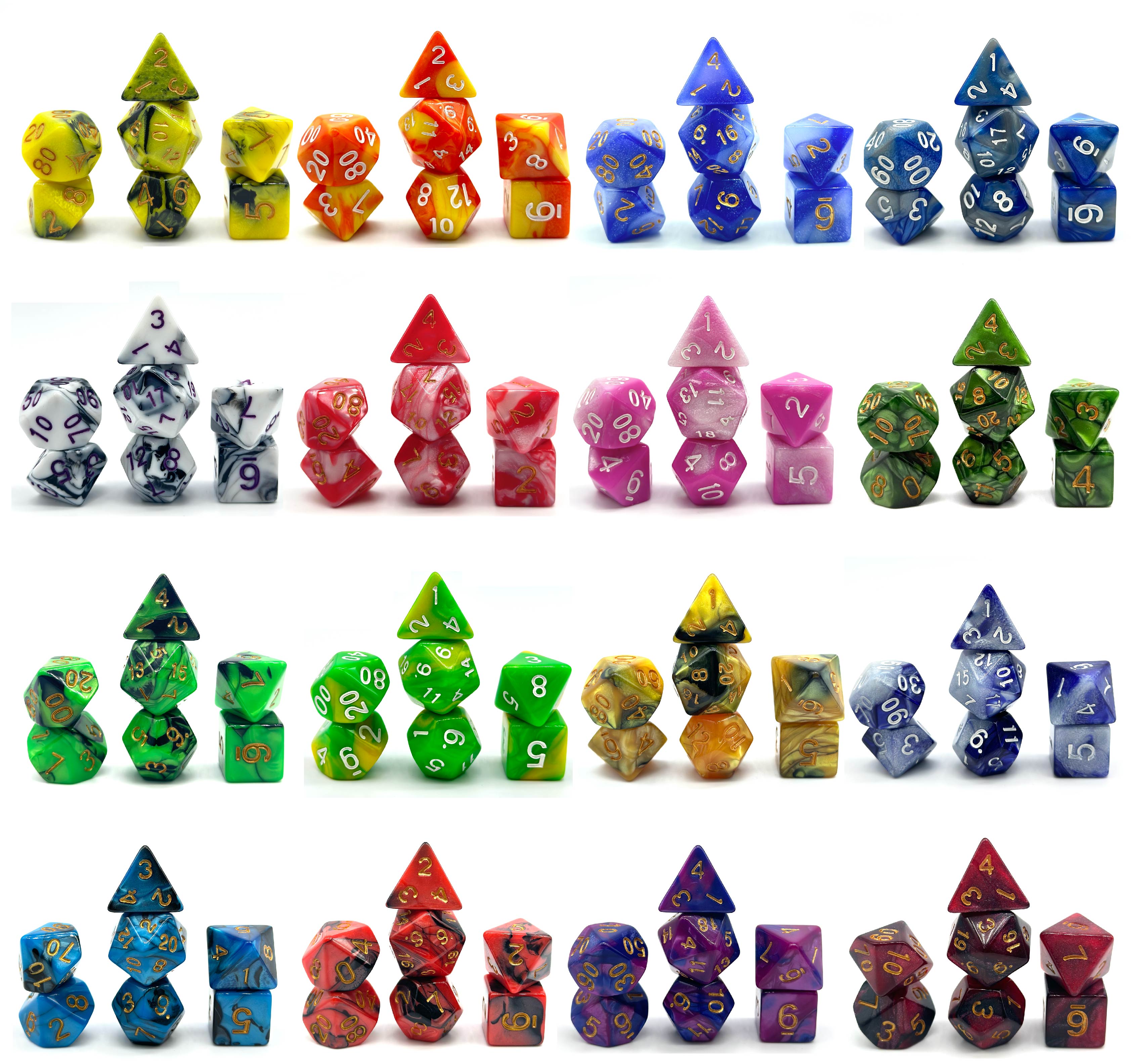 DND polyhedral dice set